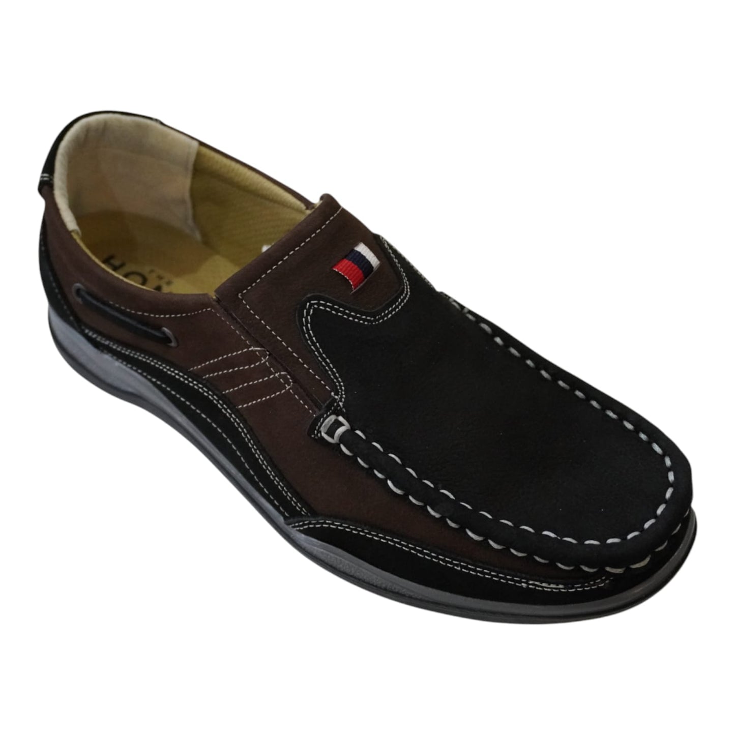 Erkek Günlük Ayakkabı –%100 Hakiki Nubuk Deri, Ortopedik Termo Taban, Rahat ve Şık Slip-On Model