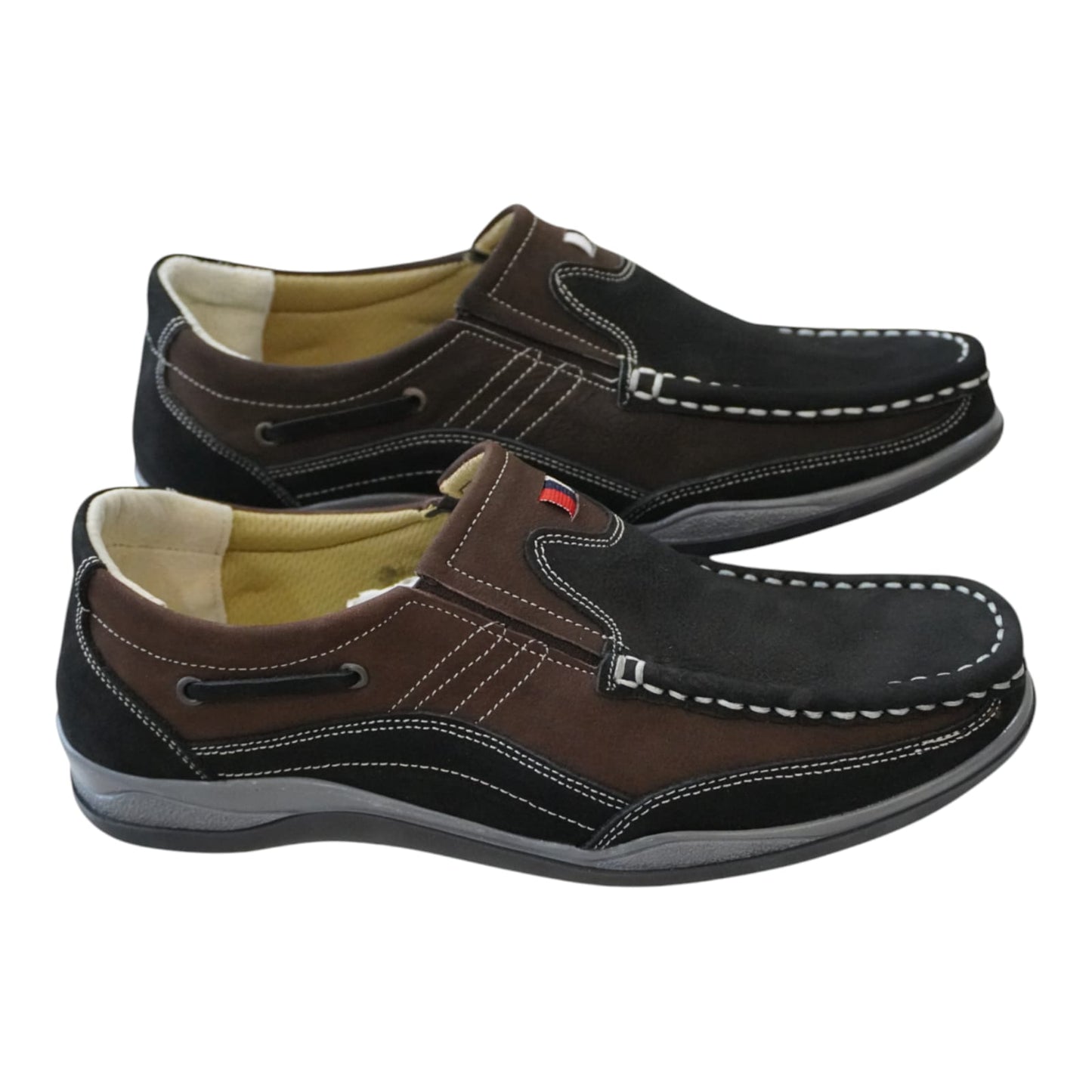 Erkek Günlük Ayakkabı –%100 Hakiki Nubuk Deri, Ortopedik Termo Taban, Rahat ve Şık Slip-On Model