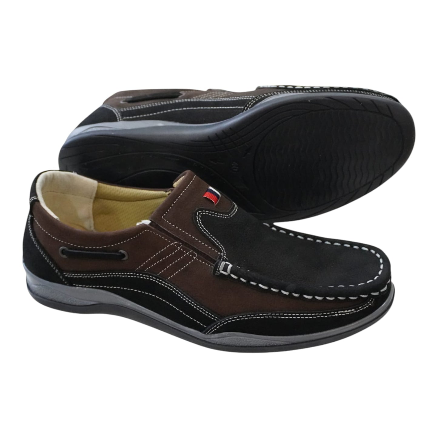 Erkek Günlük Ayakkabı –%100 Hakiki Nubuk Deri, Ortopedik Termo Taban, Rahat ve Şık Slip-On Model