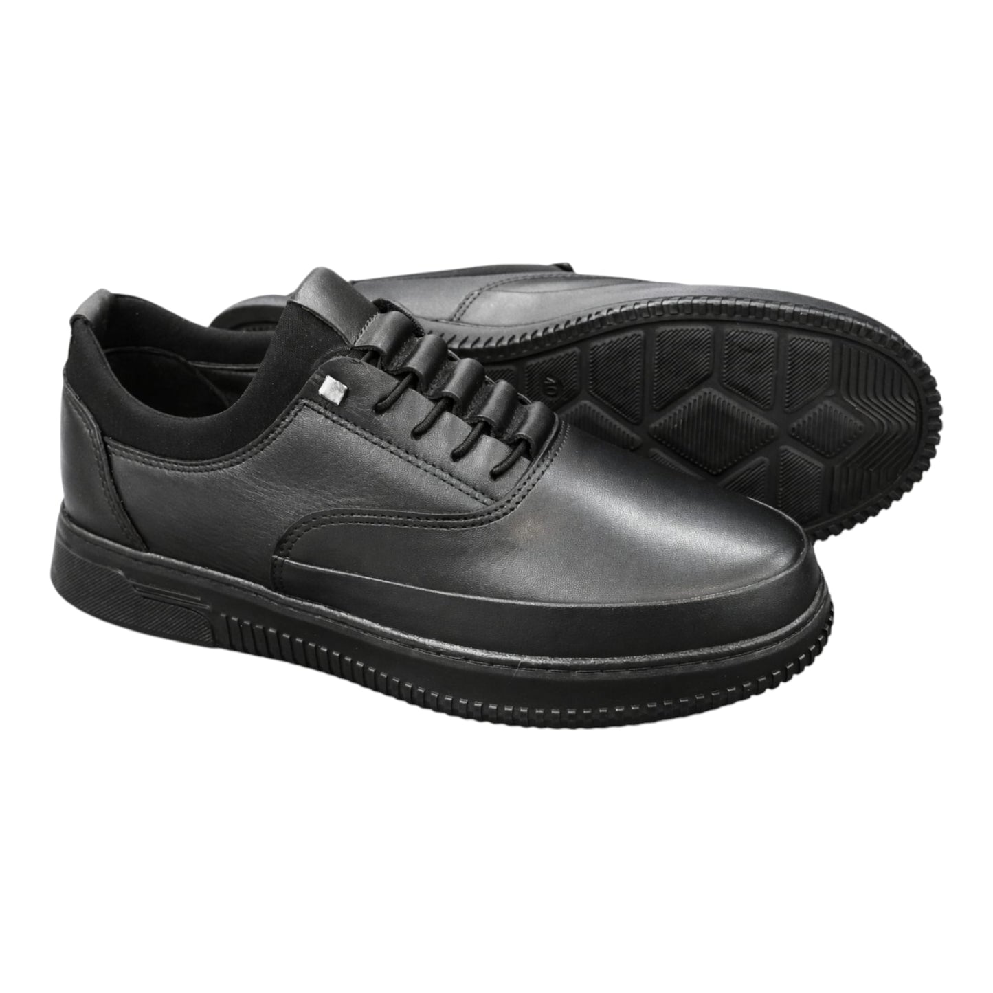 ATLAS FLEX Hakiki Deri Erkek Günlük Ayakkabı – Kaydırmaz Kauçuk Taban, Akıllı Bağcık