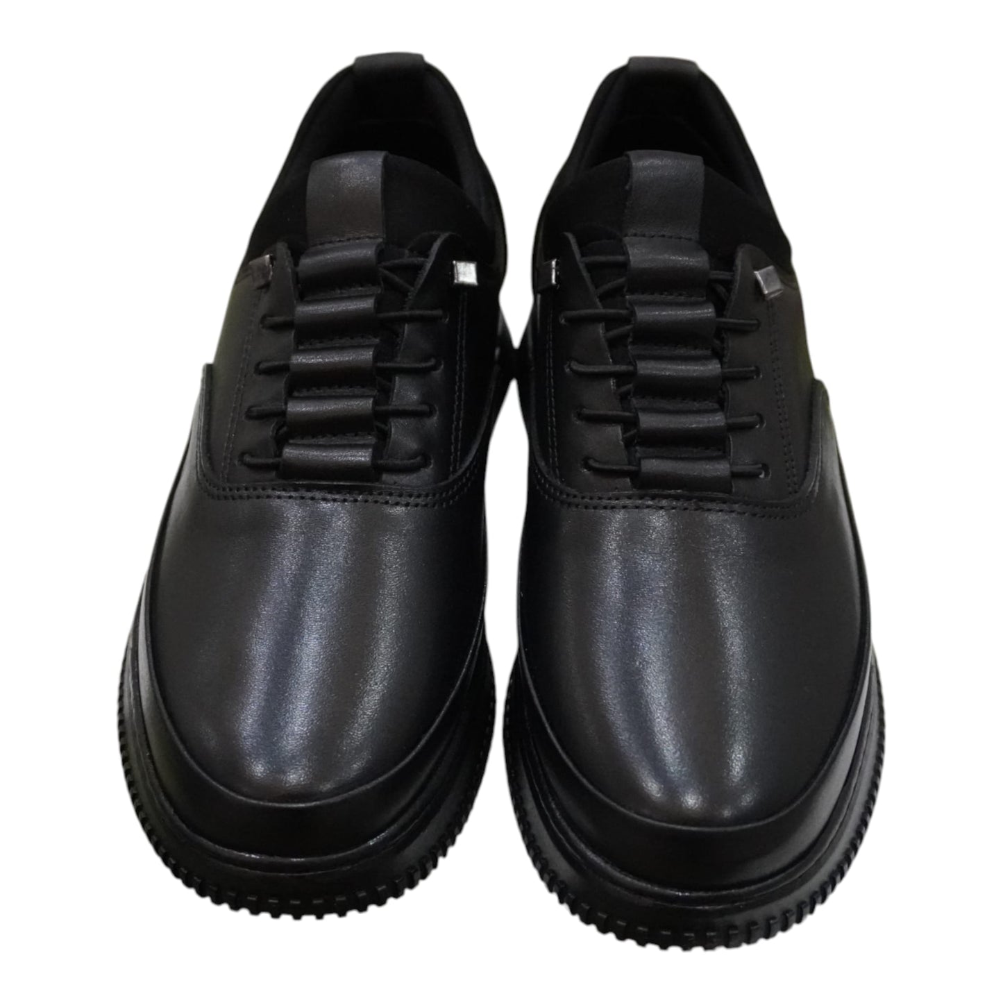 ATLAS FLEX Hakiki Deri Erkek Günlük Ayakkabı – Kaydırmaz Kauçuk Taban, Akıllı Bağcık