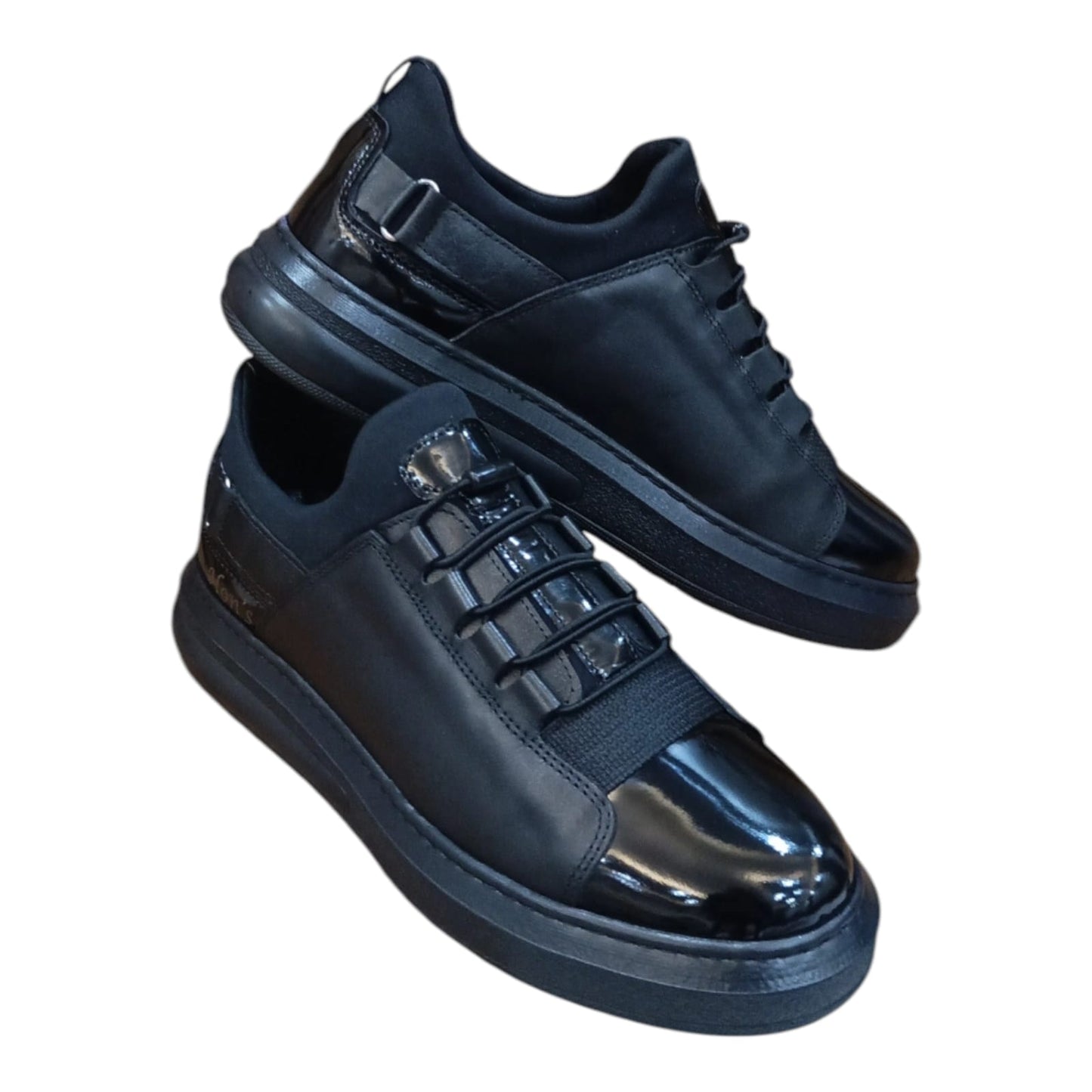 HON’S Nova Flex Lastik Bağcıklı Hakiki Deri Erkek Sneaker 2620