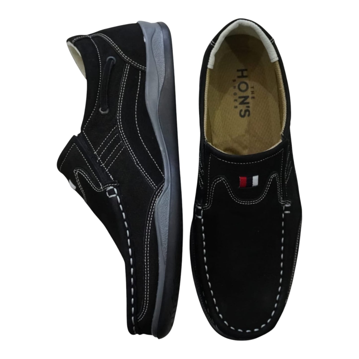 Erkek Günlük Ayakkabı –%100 Hakiki Nubuk Deri, Ortopedik Termo Taban, Rahat ve Şık Slip-On Model