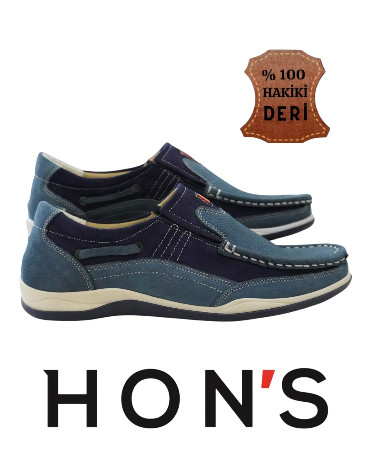 Erkek Günlük Ayakkabı –%100 Hakiki Nubuk Deri, Ortopedik Termo Taban, Rahat ve Şık Slip-On Model