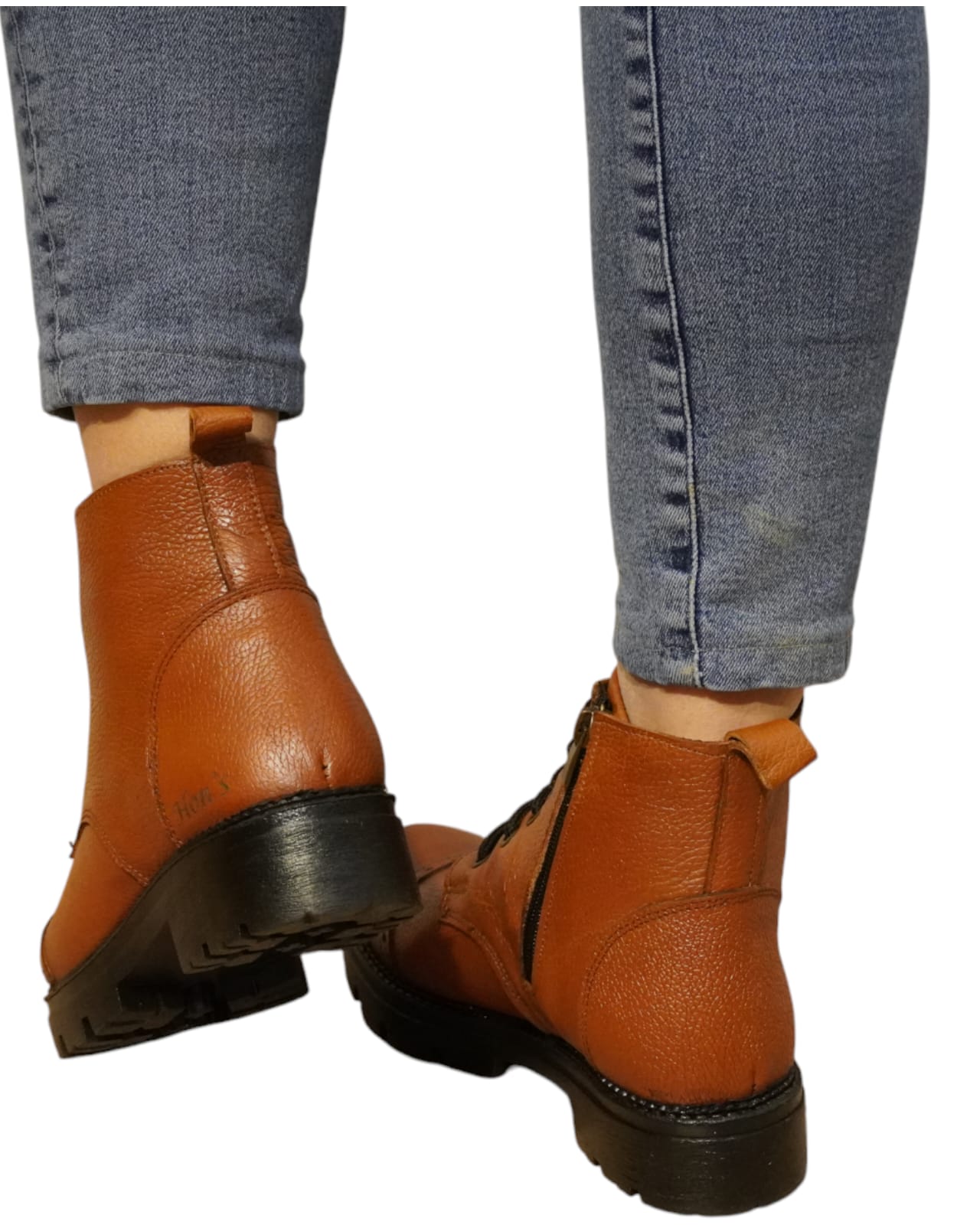 HON'S Hakiki Deri Kadın Bot , Su Geçirmez Bot Kaymaz Taban , Kışlık Bot  Premium Seri ( HSA006 )