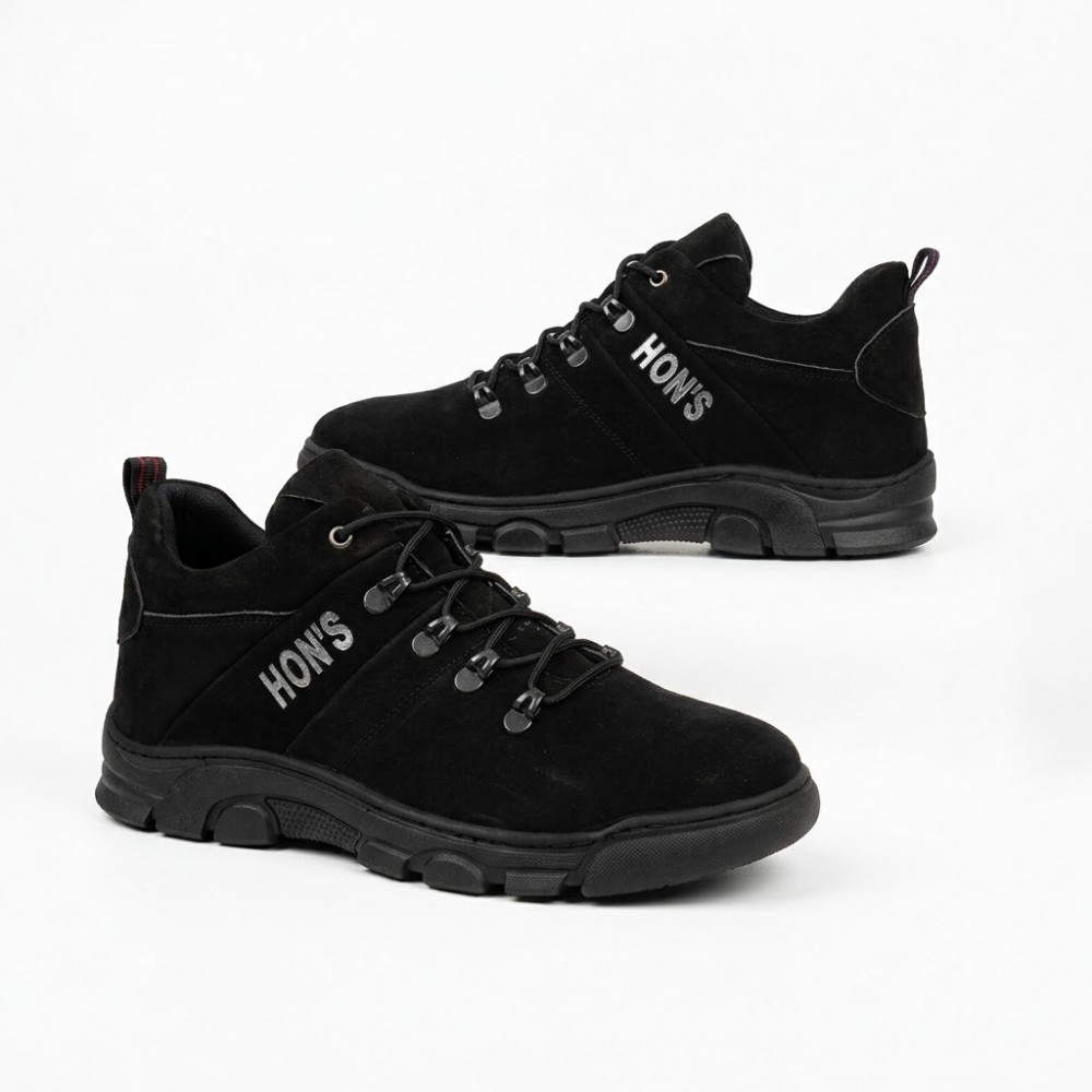 HON’S TERRA Hakiki Deri Erkek Outdoor Yürüyüş Ayakkabısı Trekking Sneaker Kısa Bot